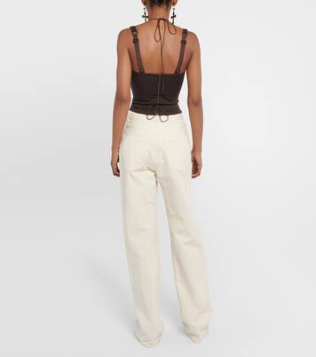 Bustier-Top aus einem Baumwollgemisch | KNWLS