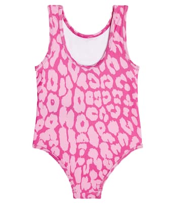 Baby leopard-print swimsuit | Balmain Kids