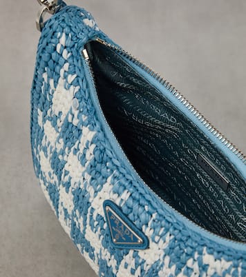 Borsa a spalla Re-edition Mini in crochet | Prada