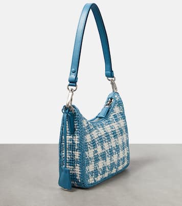 Borsa a spalla Re-edition Mini in crochet | Prada