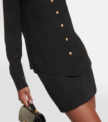 Hemd aus Crêpe de Chine aus Seide | Balmain