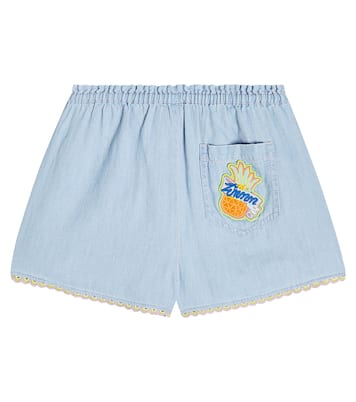 Halcyon denim shorts | Zimmermann Kids