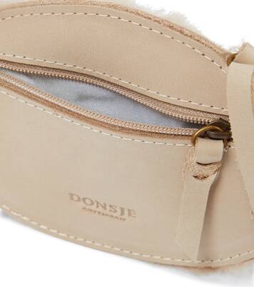 Britta Owl leather shoulder bag | Donsje