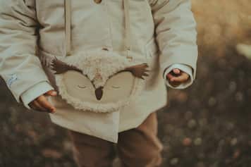 Britta Owl leather shoulder bag | Donsje