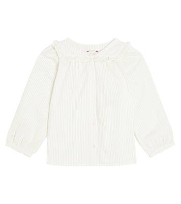 Charley striped cotton blouse  | Bonpoint