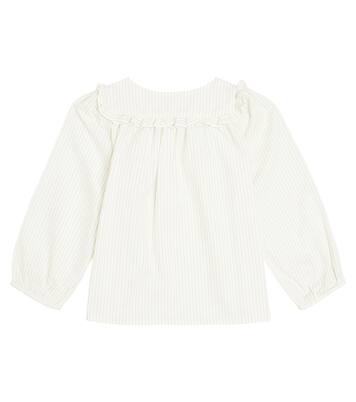 Charley striped cotton blouse  | Bonpoint