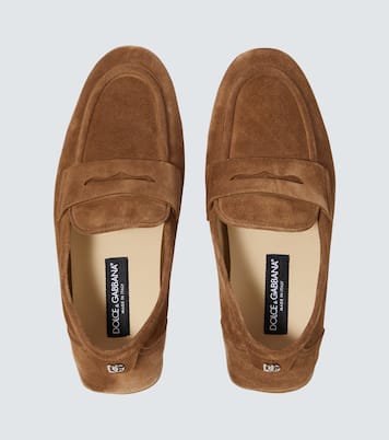 Baskets en cuir à logo | Dolce&Gabbana