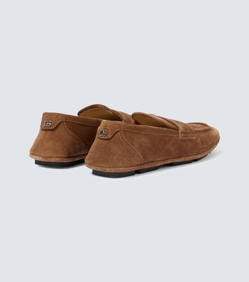 Baskets en cuir à logo | Dolce&Gabbana