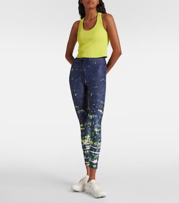 Bedruckte High-Rise Leggings Cypress | The Upside