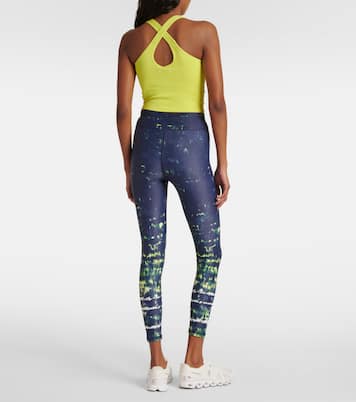 Bedruckte High-Rise Leggings Cypress | The Upside