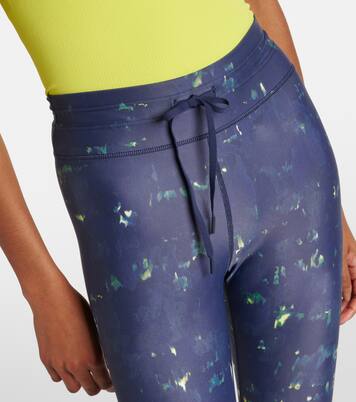 Bedruckte High-Rise Leggings Cypress | The Upside