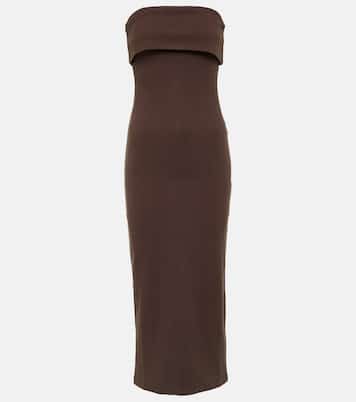 Midikleid Lap aus einem Baumwollgemisch | Entire Studios