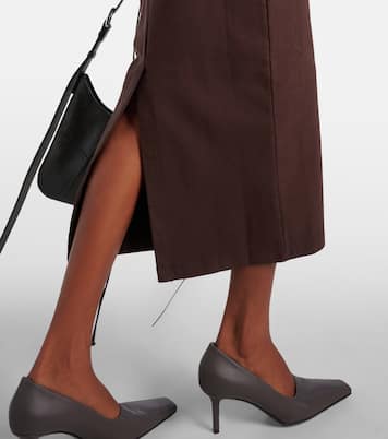 Midikleid Lap aus einem Baumwollgemisch | Entire Studios