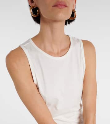 Abito corto Maceio in cotone con frange | Faithfull