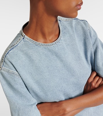 Midikleid aus Denim | Toteme