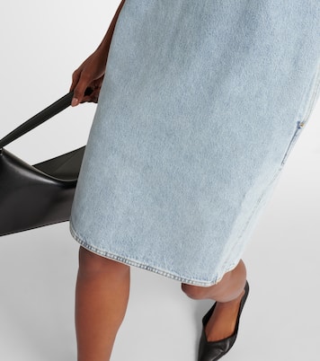 Midikleid aus Denim | Toteme