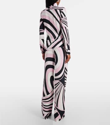 Hemd Iride aus Satin | Pucci