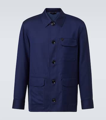 Jacke aus Wolle und Seide | Brioni
