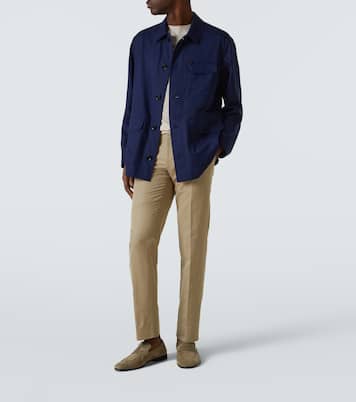 Jacke aus Wolle und Seide | Brioni