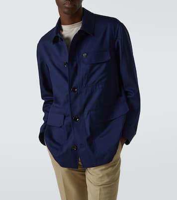 Jacke aus Wolle und Seide | Brioni