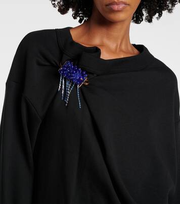 Pull en coton à ornements | Dries Van Noten