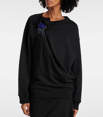 Pull en coton à ornements | Dries Van Noten