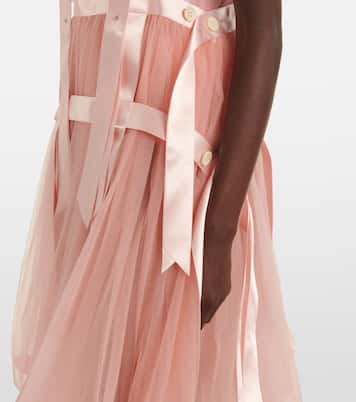 Midikleid aus Tüll | Noir Kei Ninomiya