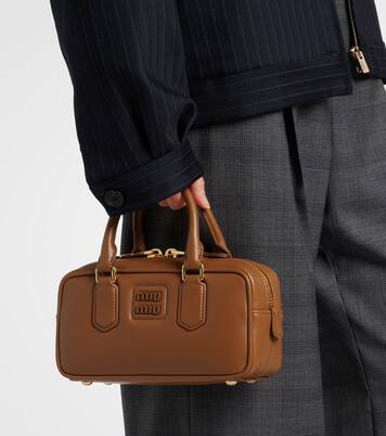 Tote Bag Arcadie Small aus Leder | Miu Miu