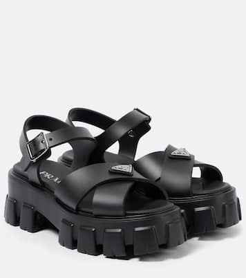 Monolith platform sandals | Prada