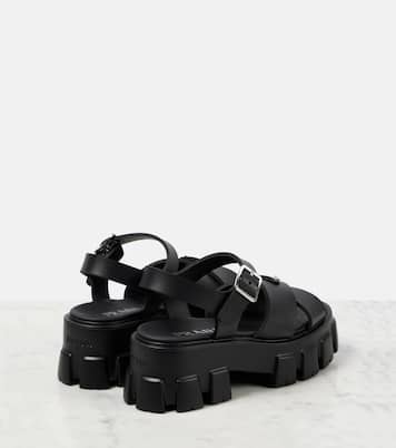 Monolith platform sandals | Prada