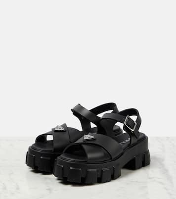 Monolith platform sandals | Prada