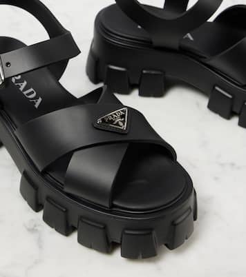 Monolith platform sandals | Prada