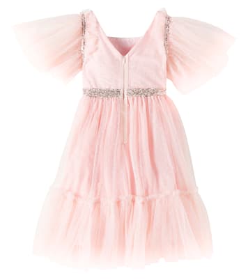 Sequined polka-dot tulle dress | Patachou