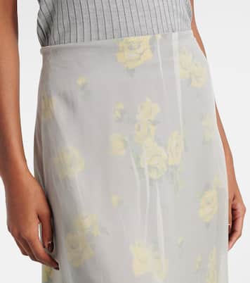 Midirock aus Mesh | Acne Studios