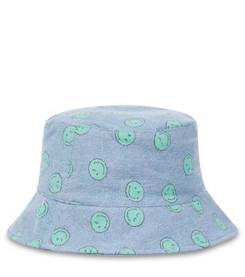 Smiley denim bucket hat | The New Society