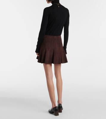 Minirock Mila aus Veloursleder | Stouls