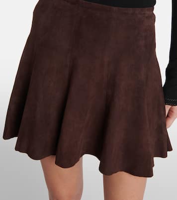 Minirock Mila aus Veloursleder | Stouls