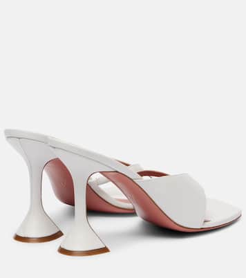 Sandalen Shiona 95 aus Leder  | Amina Muaddi