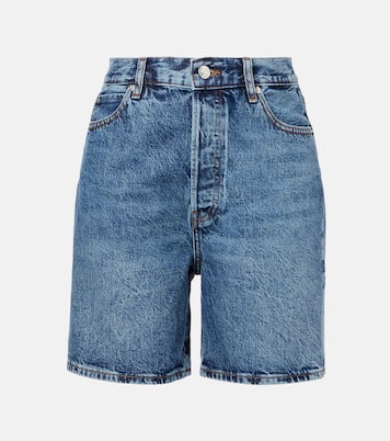 High-rise denim shorts | Frame