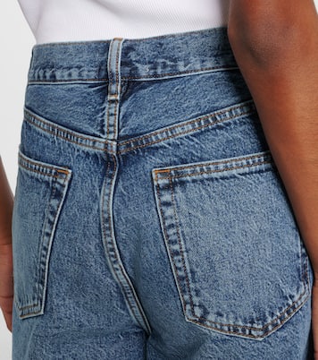 High-rise denim shorts | Frame