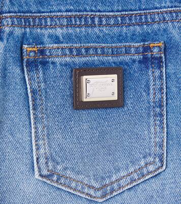 Logo wide-leg jeans  | Dolce&Gabbana Kids