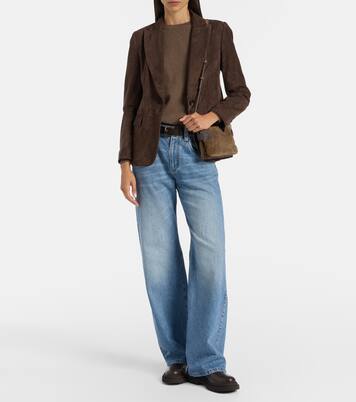 Leather sock boots | Brunello Cucinelli