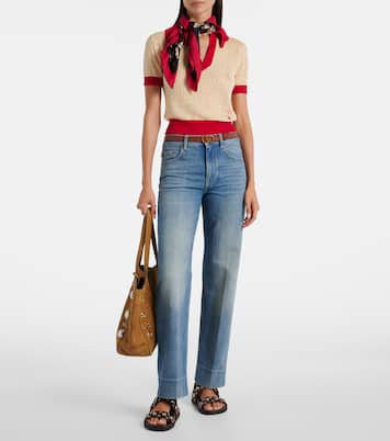 Sandales Nellcôte en daim à ornements | Valentino Garavani