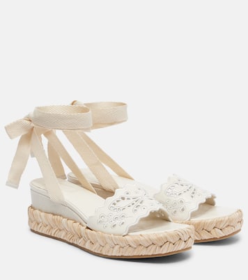 Arlee 60 embroidered espadrille wedges | Jimmy Choo