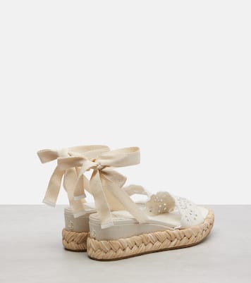 Arlee 60 embroidered espadrille wedges | Jimmy Choo
