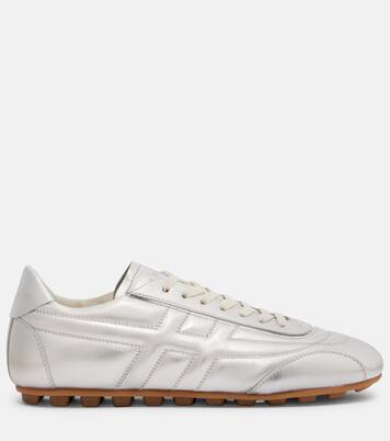 Sneakers Hogan Olympia aus Metallic-Leder | Hogan