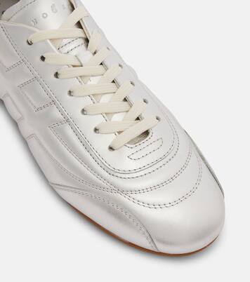 Sneakers Hogan Olympia aus Metallic-Leder | Hogan