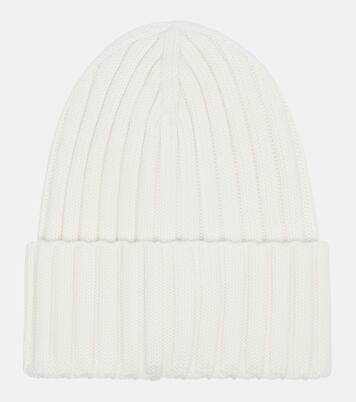 Logo virgin wool beanie | Moncler