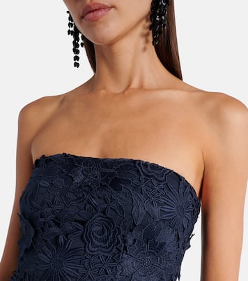 Robe midi en dentelle | Rotate