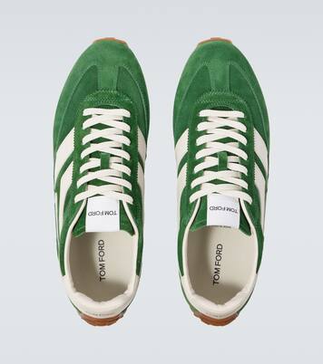Sneakers Mick aus Veloursleder | Tom Ford
